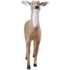 Deer Decoy, Outdoor Deer Decoys for Hunting, Realistic Durable HDPE Doe Hunting Decoy, Foldable Legs for Easy to Carry and Use, for Garden Yard Decor