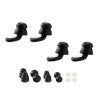 Ear Plugs for Sleeping Noise Cancelling, NRR 25 dB Reusable High Noise Reduction Earplugs, Flexible Silicone Soft Earplug with 12 Ear Tips in M / L,
