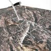 Hunting Blind, 4-5 Person See Through Ground Blinds with Carrying Bag, 270 Degree Portable Camouflage Tent, Durable Concealed Shelter with Silent Mag