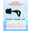 Ear Plugs for Sleeping Noise Cancelling, NRR 25 dB Reusable High Noise Reduction Earplugs, Flexible Silicone Soft Earplug with 12 Ear Tips in M / L,