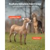Deer Decoy, Outdoor Deer Decoys for Hunting, Realistic Durable HDPE Doe Hunting Decoy, Foldable Legs for Easy to Carry and Use, for Garden Yard Decor