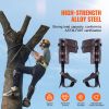 Tree Climbing Spikes, 1 Pair Alloy Steel Climbing Spurs, 350lbs Load Capacity Tree Climbing Gear with Straps and Spike Protectors, Arborist Equipment