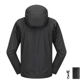 Heated Jacket for Women with 7.4V Battery, Soft Shell Electric Heating Coat, Windproof Waterproof Lightweight Outerwear with 5 Heating Zones & 3 Heat (Clothing Size: Size XL, Clothing Style: Women's Style)